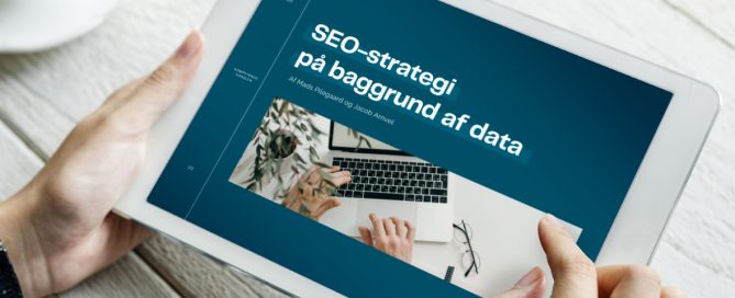 SEO-strategi på baggrund af data